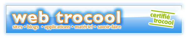 web trocool : blogs et sites internet